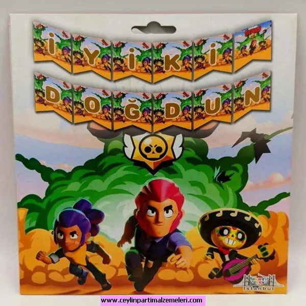 Brawl Stars Temalı Banner